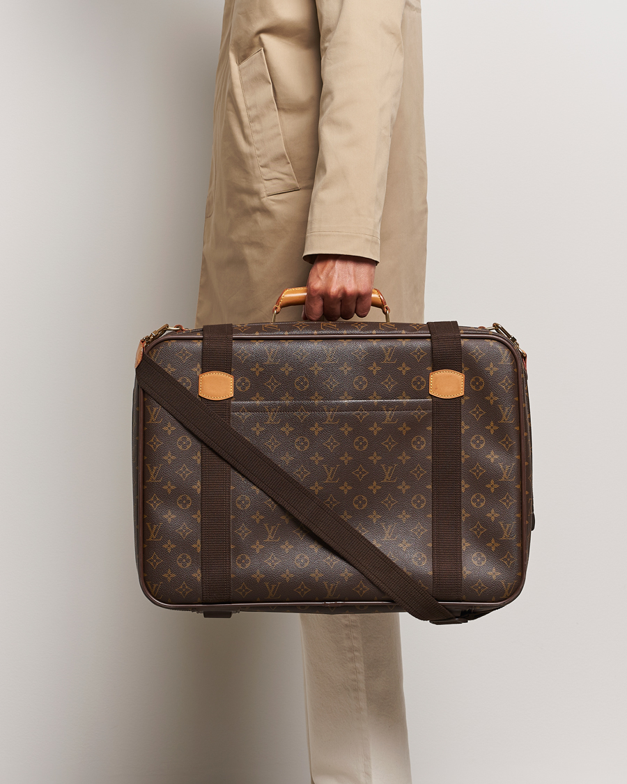 Homme | Louis Vuitton Pre-Owned | Louis Vuitton Pre-Owned | Satellite Suitcase 53 Monogram 