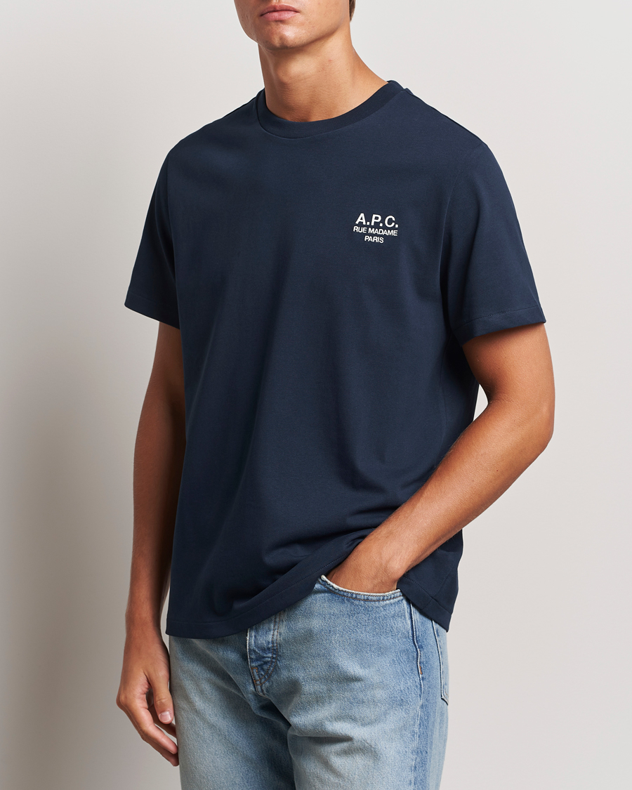 Homme |  | A.P.C. | Rue Madame T-Shirt Dark Navy