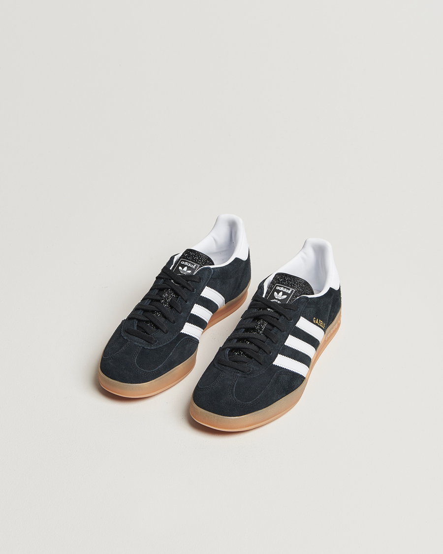 Homme |  | adidas Originals | Gazelle Indoor Sneaker Black/White