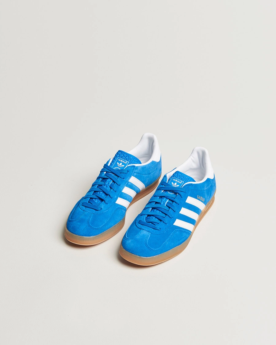 Homme |  | adidas Originals | Gazelle Indoor Sneaker Blue/White