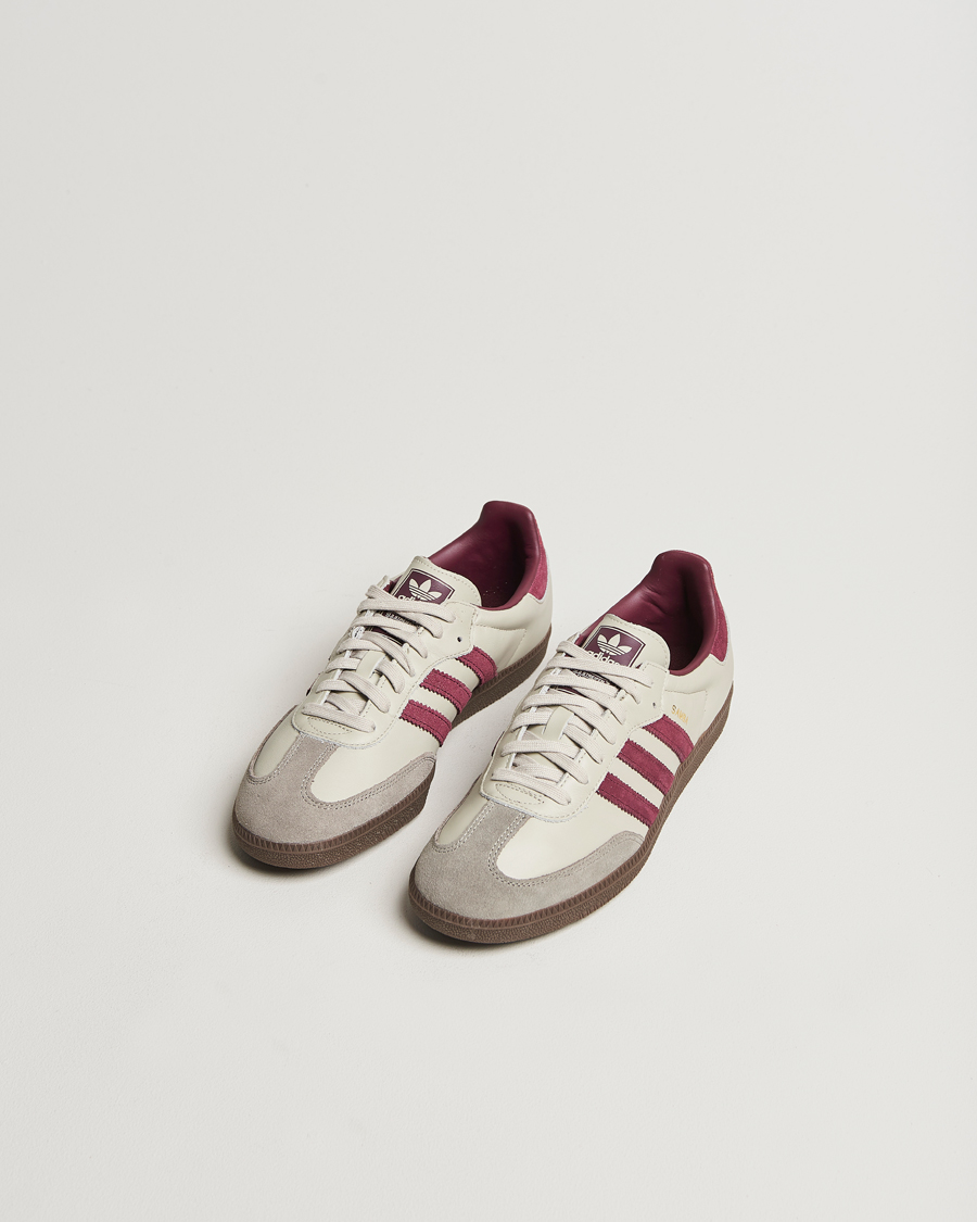 Homme |  | adidas Originals | Samba Original Sneaker Beige/Wine