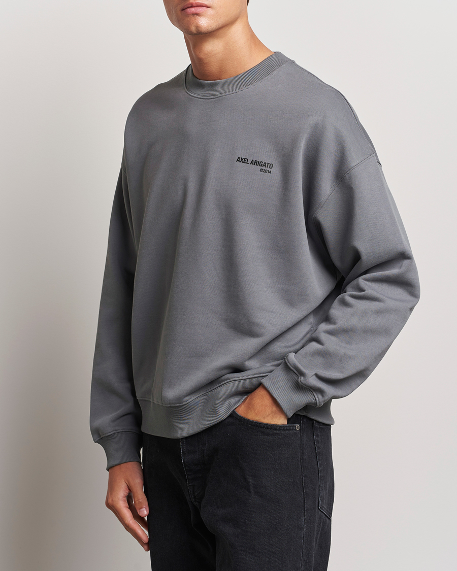 Homme |  | Axel Arigato | Spade Sweatshirt Washed Steel