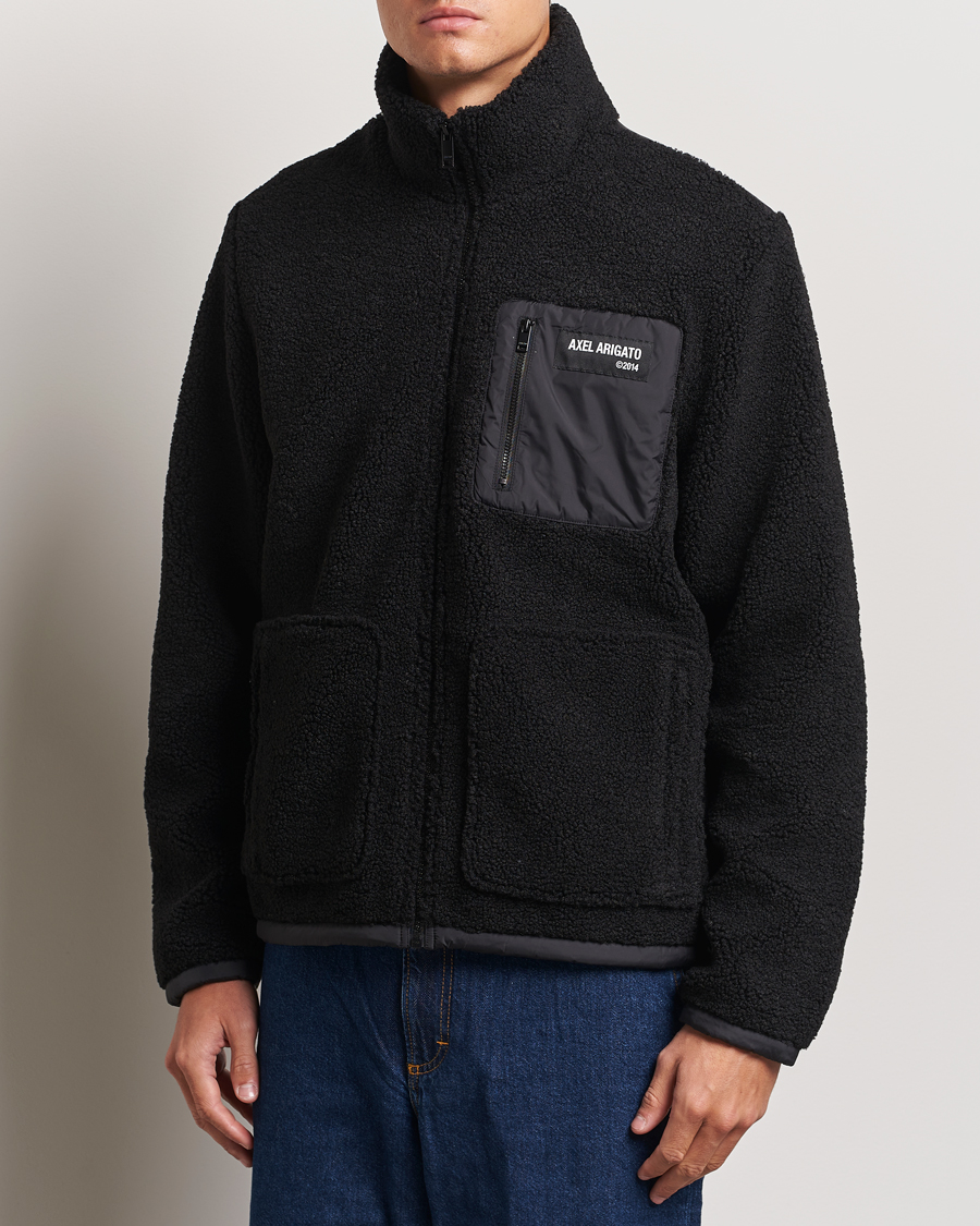 Homme |  | Axel Arigato | Billie Fleece Jacket Black