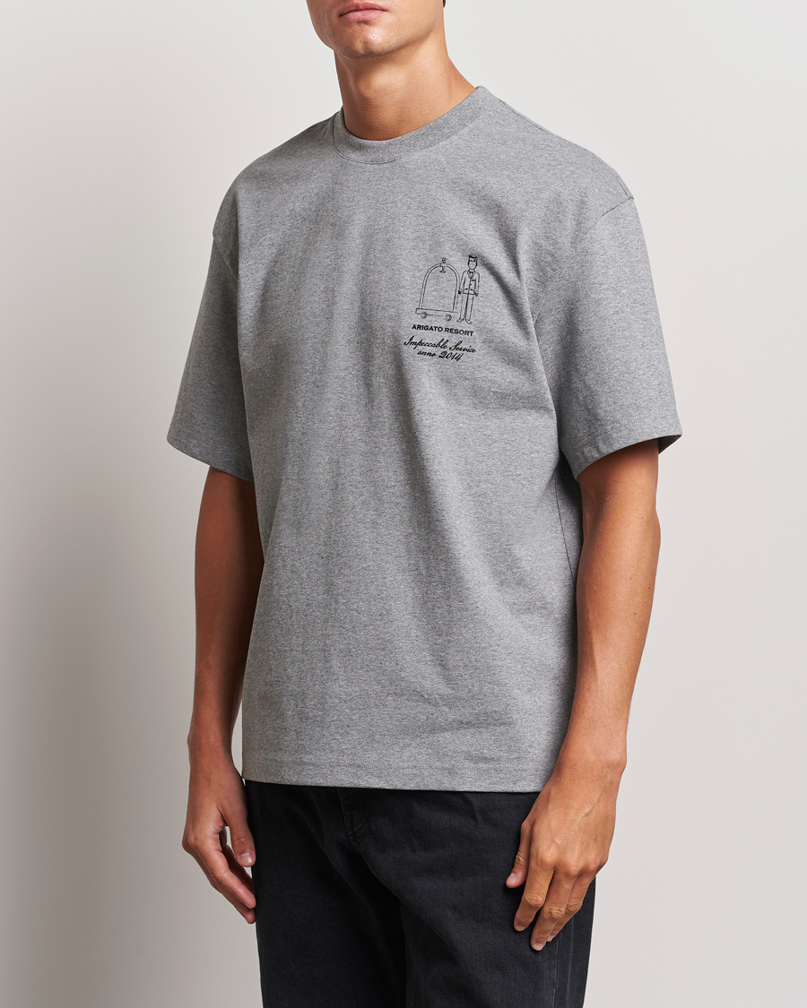 Homme | Axel Arigato | Axel Arigato | Resort T-Shirt Grey Melange