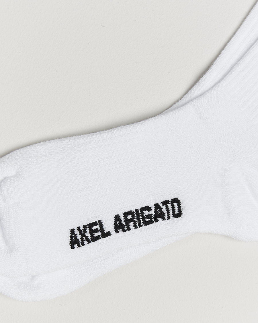 Homme | Chaussettes | Axel Arigato | Logo Tube Socks White