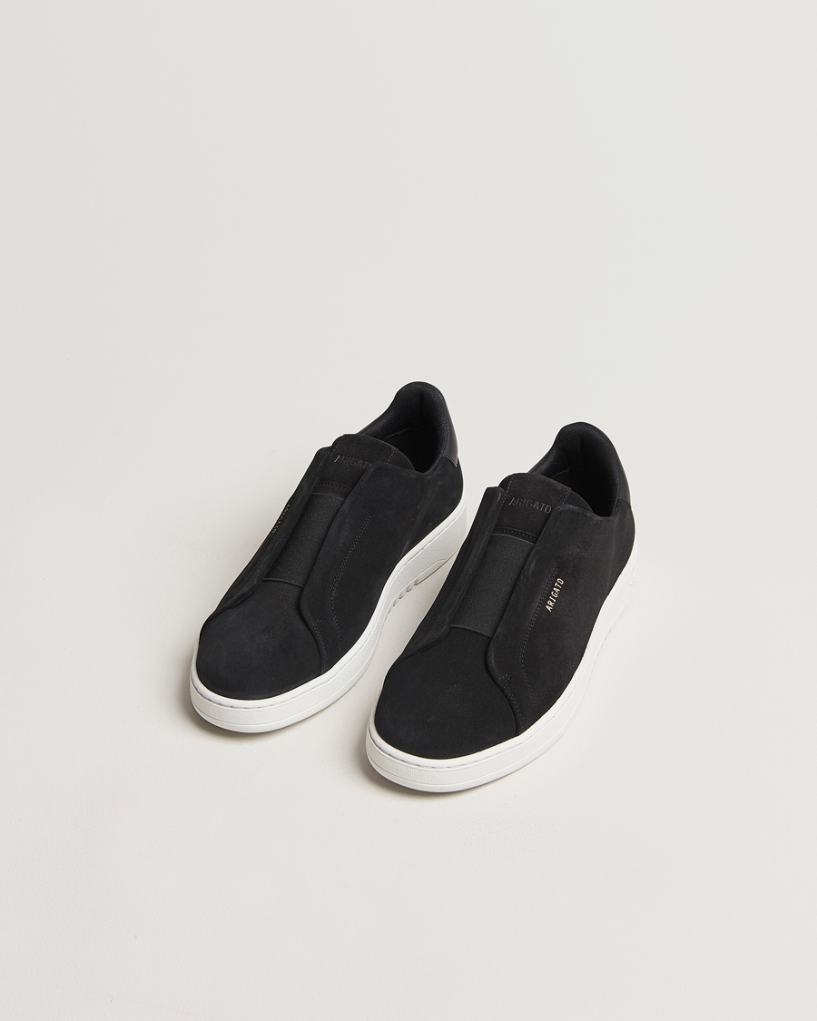 Homme |  | Axel Arigato | Dice Laceless Sneaker Black Suede