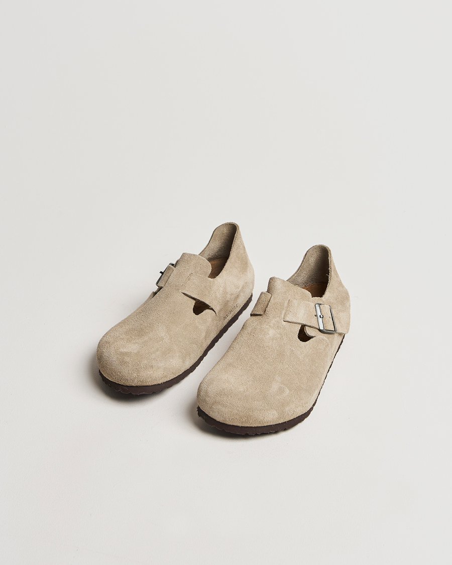 Homme |  | BIRKENSTOCK | London Suede Leather Taupe