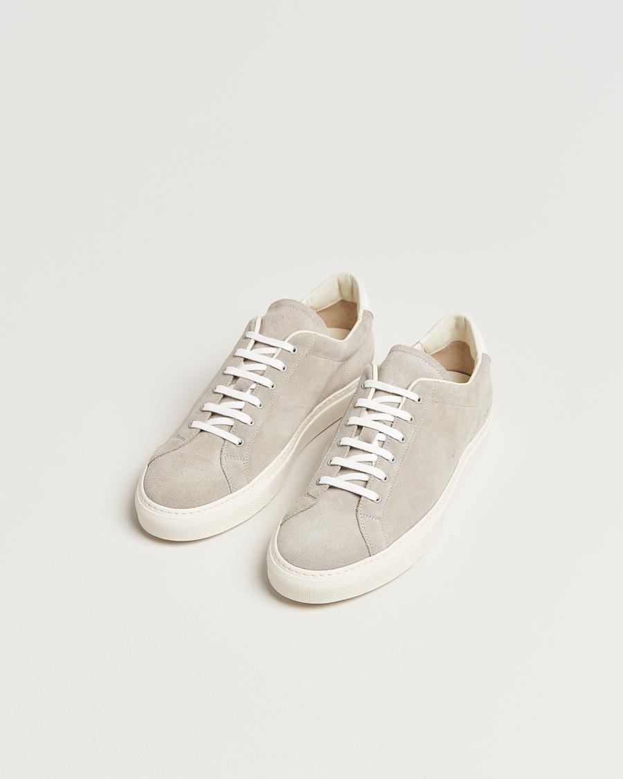 Homme |  | Common Projects | Retro Suede Sneaker Grey