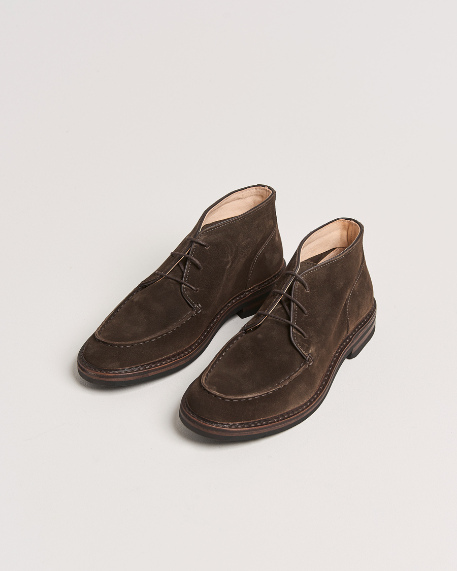 Homme |  | Astorflex | Deukeflex Dainite Chukka Boot Dark Brown Suede