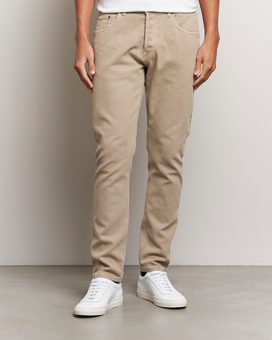 Homme |  | Dondup | Icon 5-Pocket Pants Sand