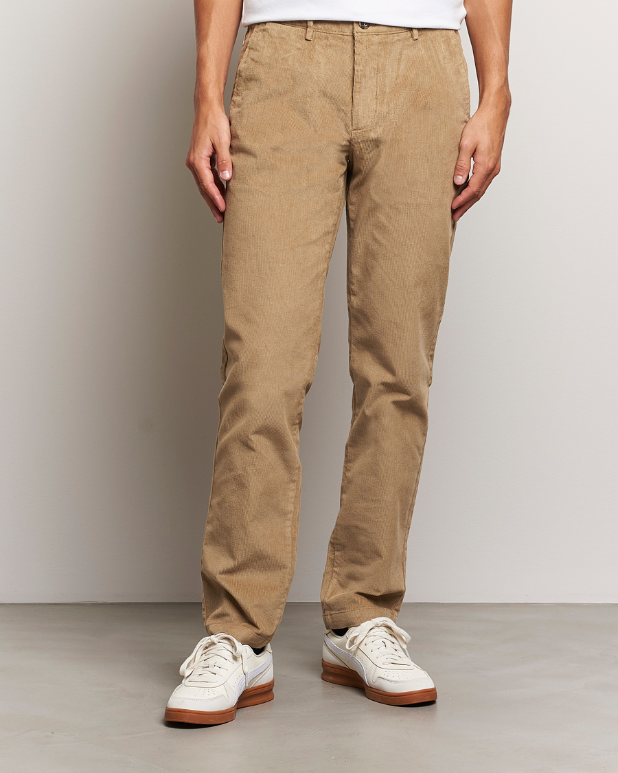 Homme | Pantalons En Velours Côtelé | Dockers | Slim Cotton Corduroy Chino Harvest Gold