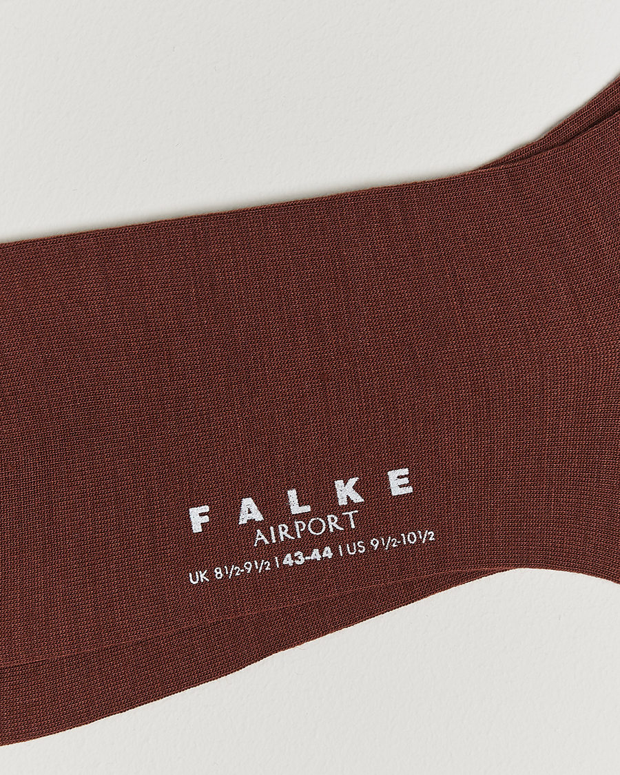 Homme |  | Falke | Airport Socks Cinnamon Brown