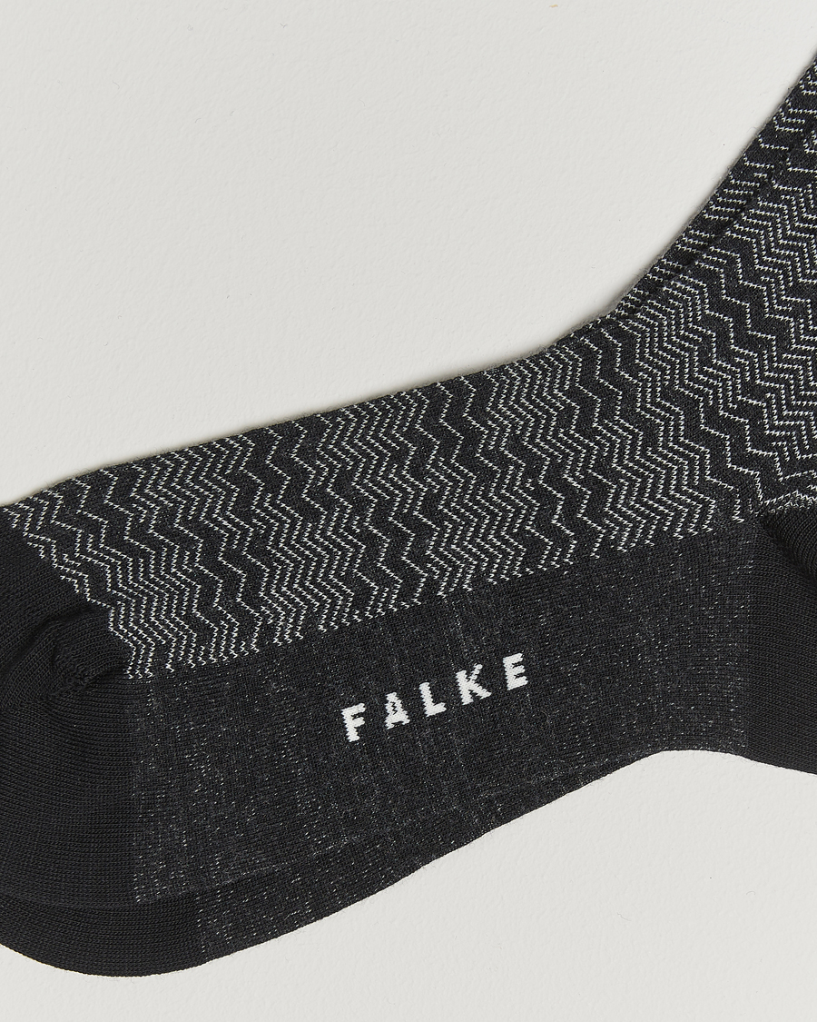 Homme |  | Falke | Mighty Nest Wool/Cotton Socks Black