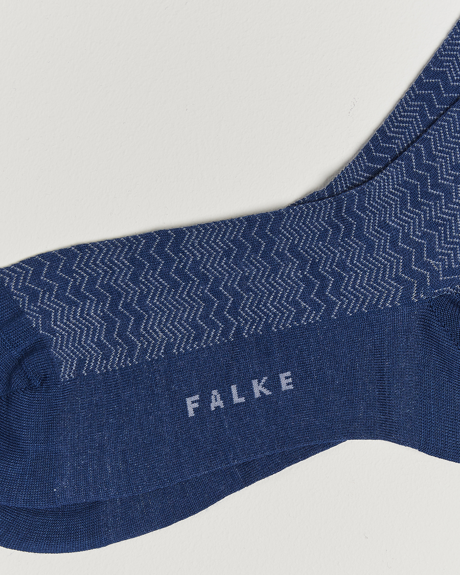 Homme |  | Falke | Mighty Nest Wool/Cotton Socks Royal Blue