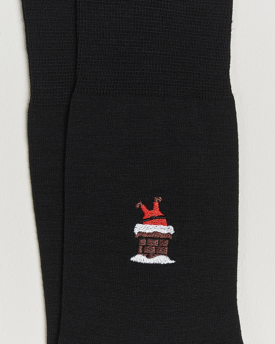 Homme |  | Falke | Airport Santa Socks Black