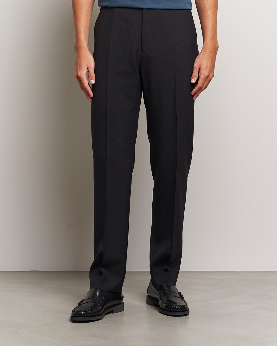 Homme |  | Filippa K | Tapered Tailored Trousers Black