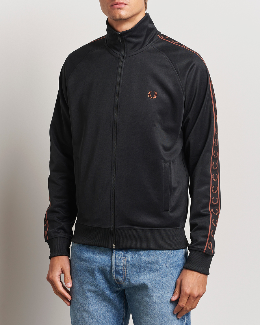 Homme |  | Fred Perry | Taped Track Jacket Black