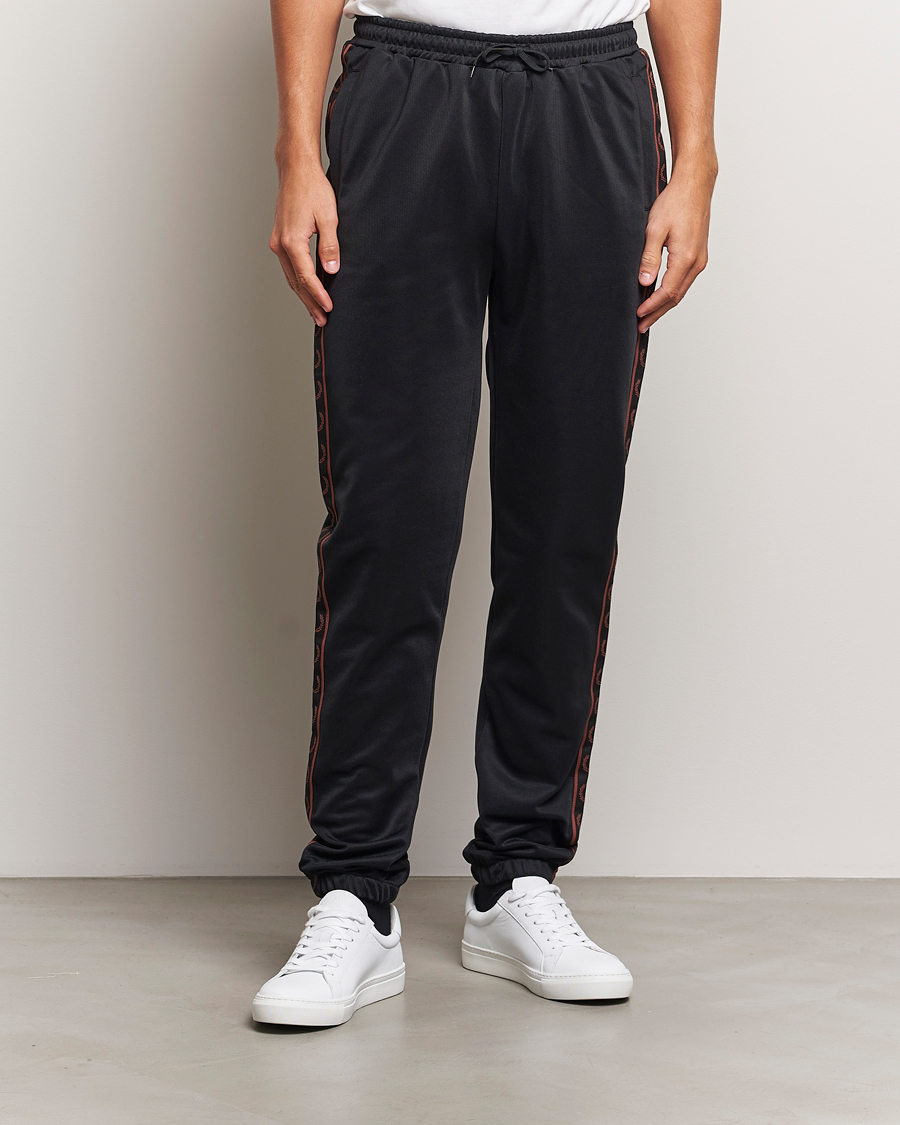 Homme |  | Fred Perry | Taped Track Pants Black