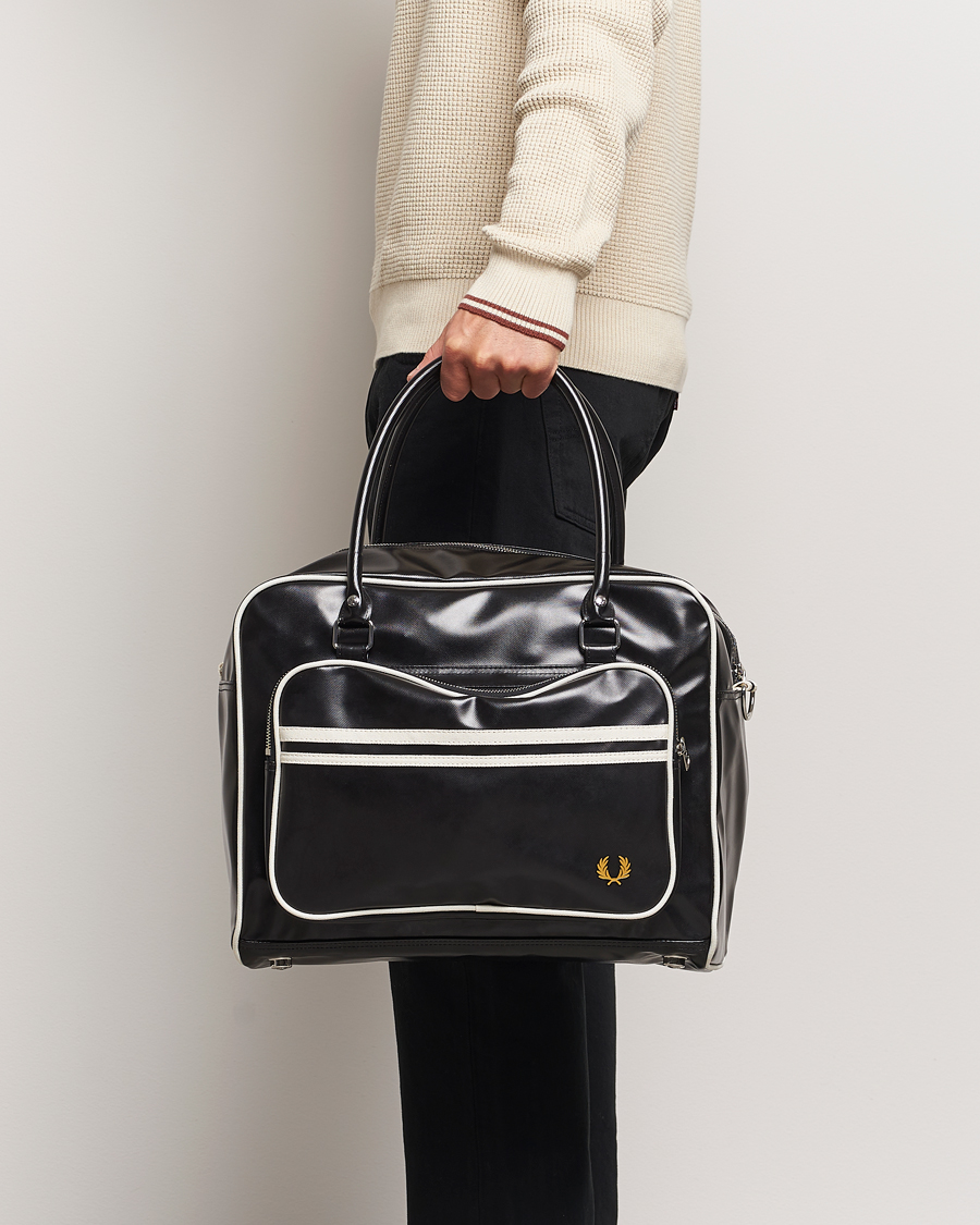 Homme |  | Fred Perry | Classic Holdall Black/Ecru