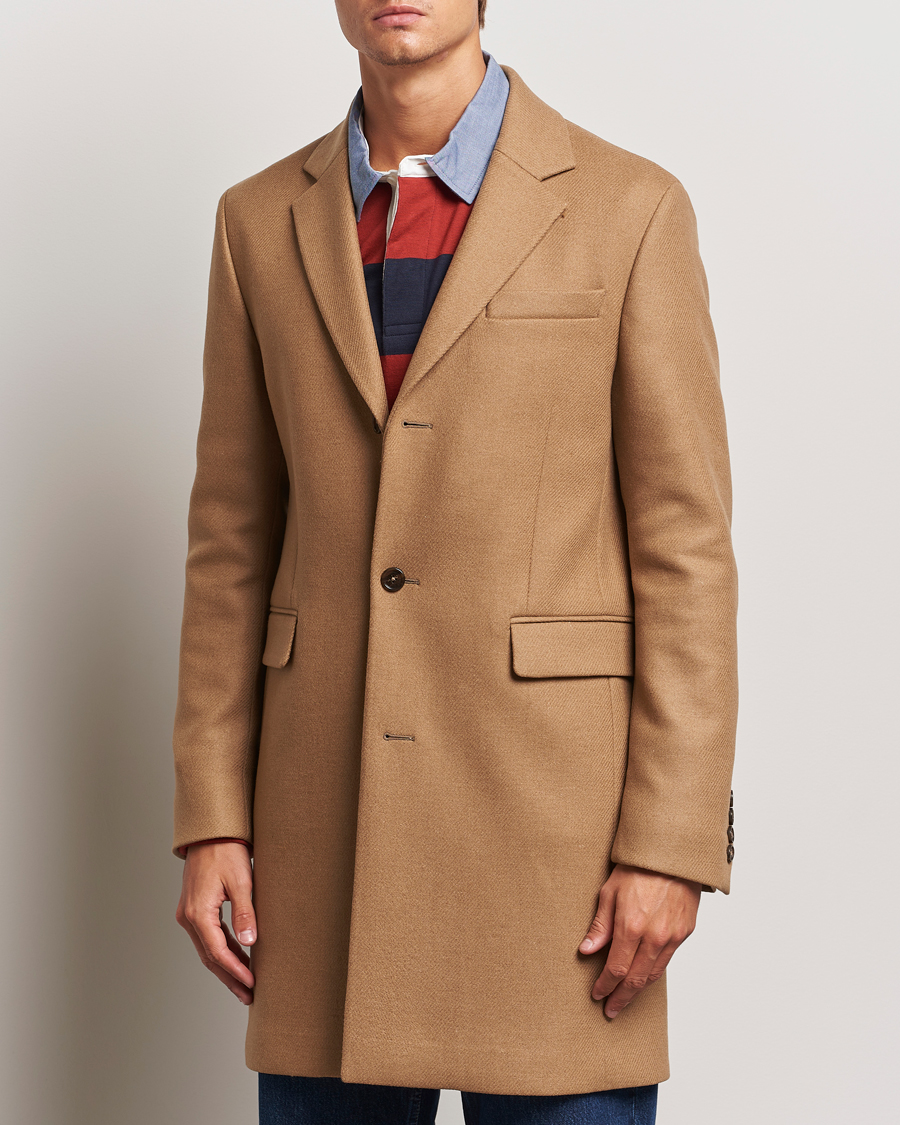 Homme |  | GANT | Classic Wool Coat Mustard Beige