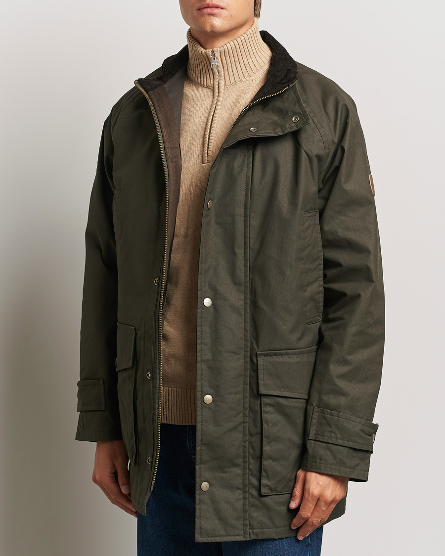 Homme |  | GANT | Double Decker Jacket Dark Sage