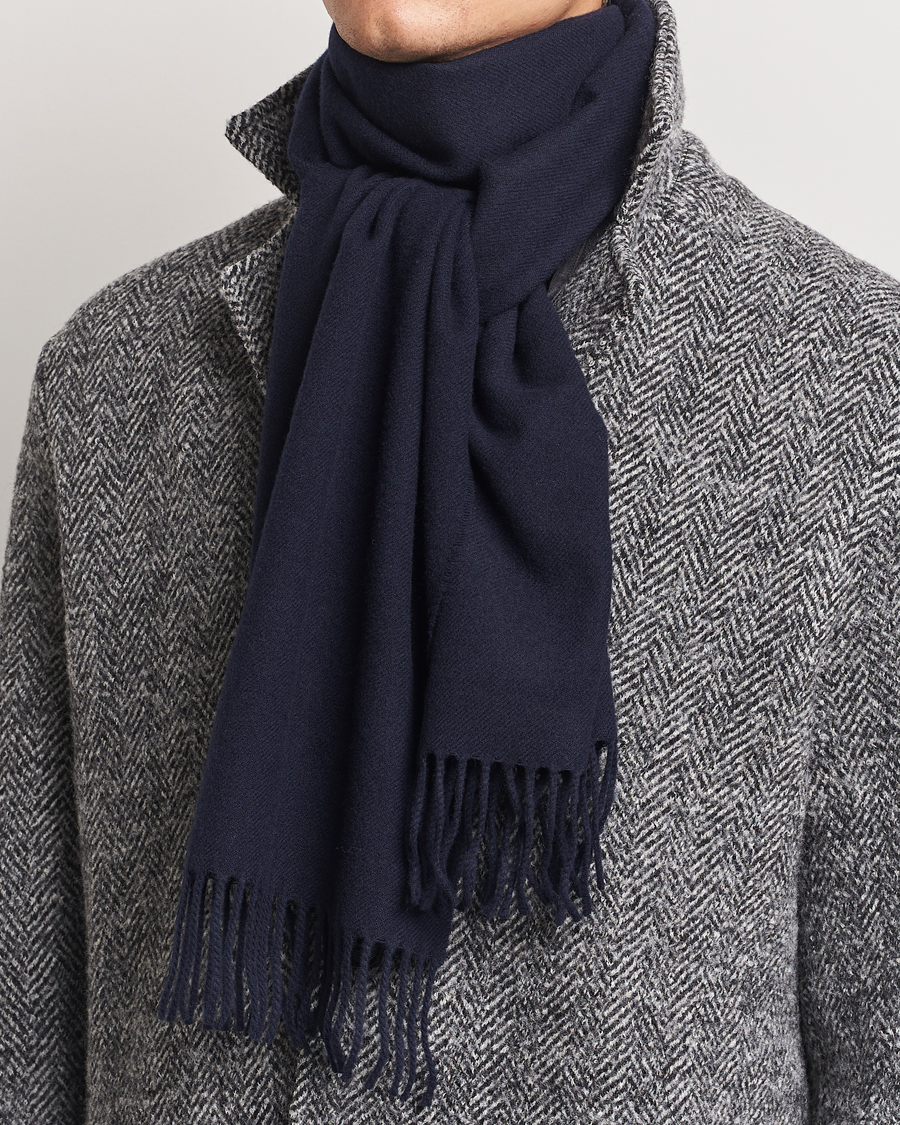 Homme |  | GANT | Wool Scarf Evening Blue