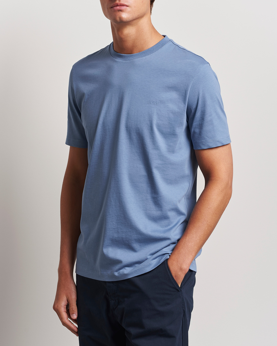 Homme |  | BOSS BLACK | Thompson T-Shirt Open Blue
