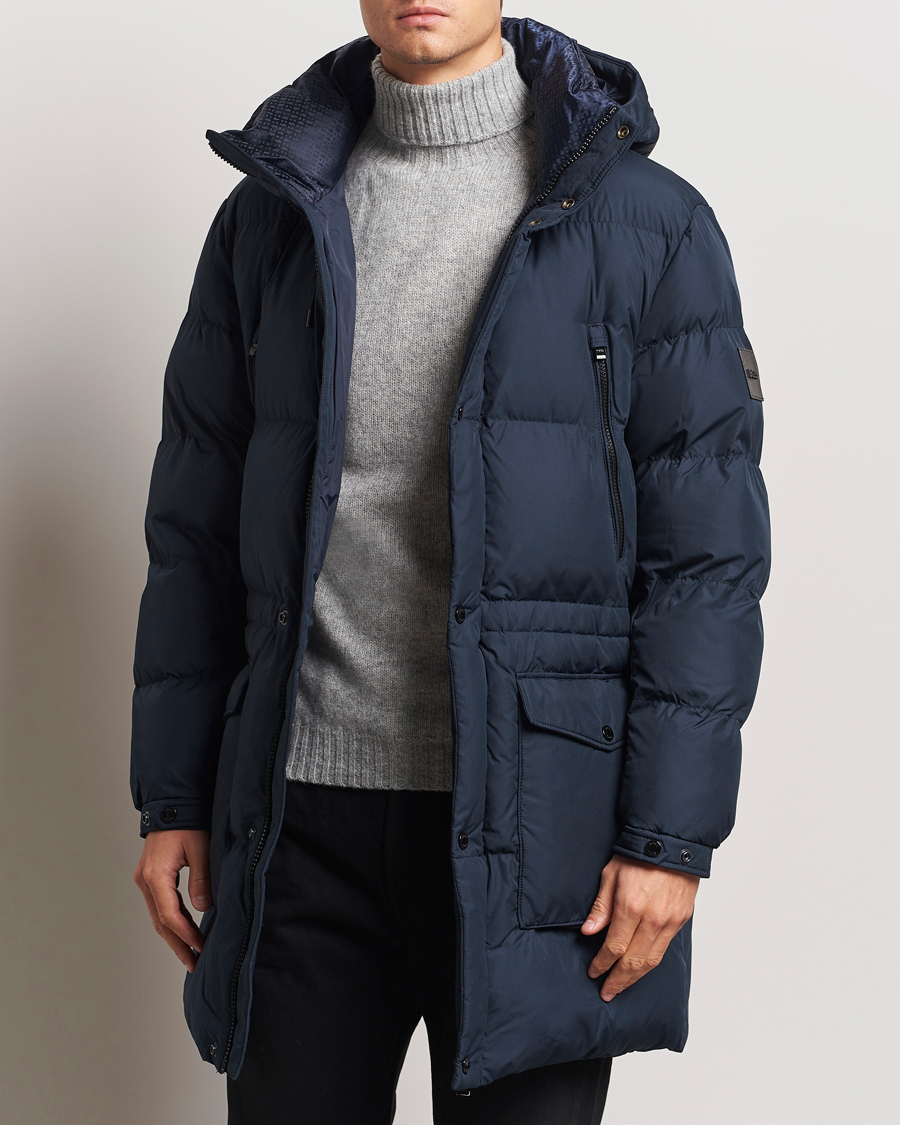 Homme |  | BOSS BLACK | Condolo Puffer Parka Dark Blue