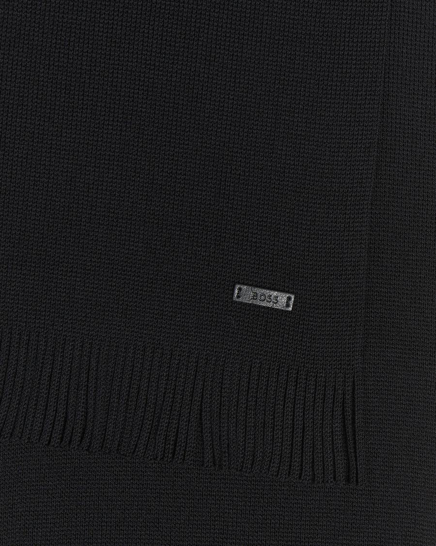 Homme |  | BOSS BLACK | Albas Wool Scarf Black