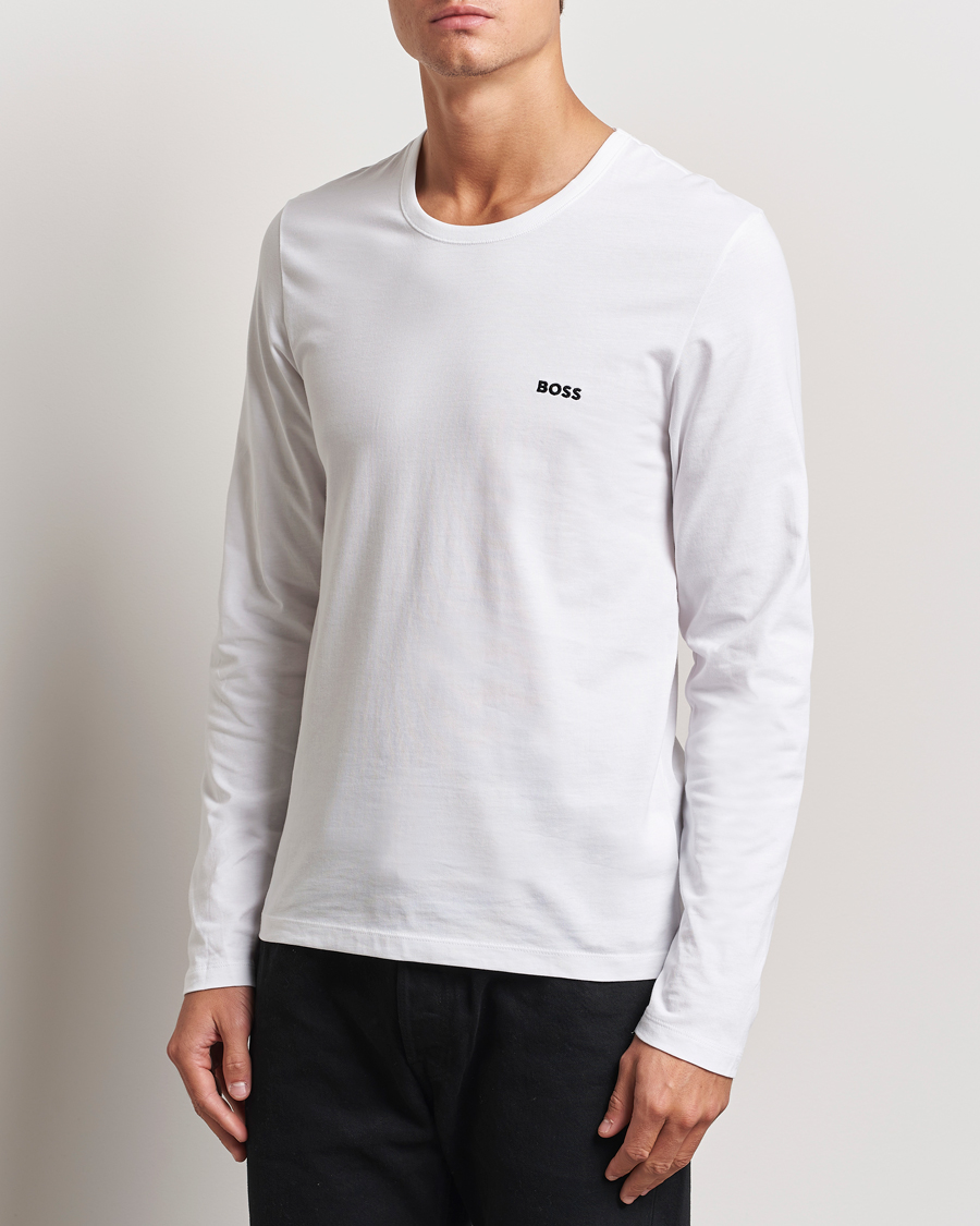 Homme |  | BOSS BLACK | 3-Pack Long Sleeve T-Shirt White/Navy/Black