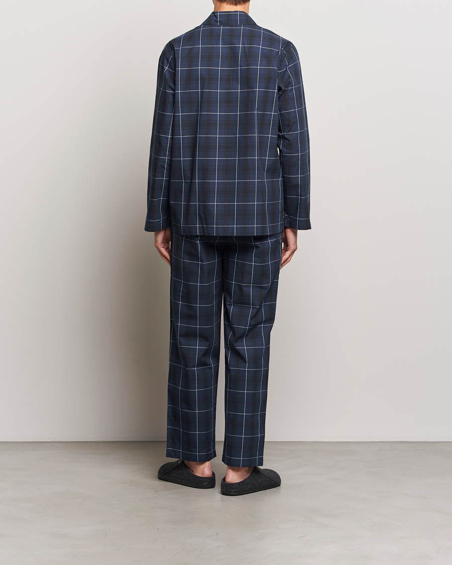 Homme |  | BOSS BLACK | Urban Checked Pyjama Set Dark Blue