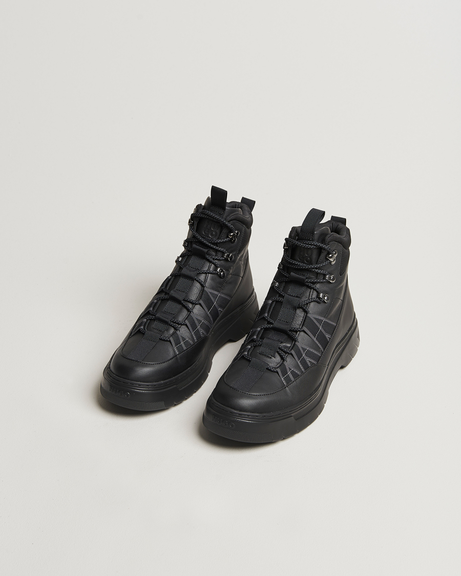 Homme | Bottes | HUGO | Urian Light Hiking Boot Black