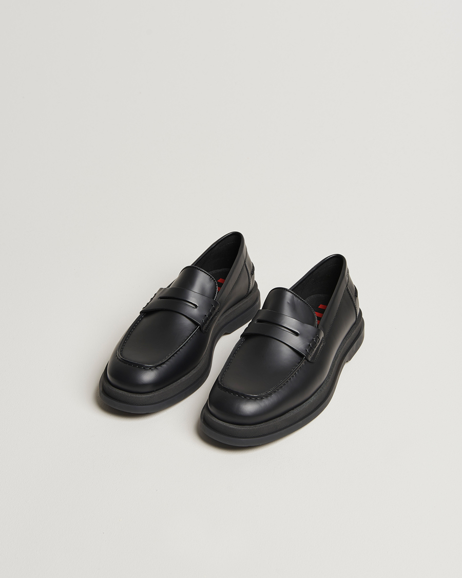 Homme | Loafers | HUGO | Chaol Leather Loafer Black