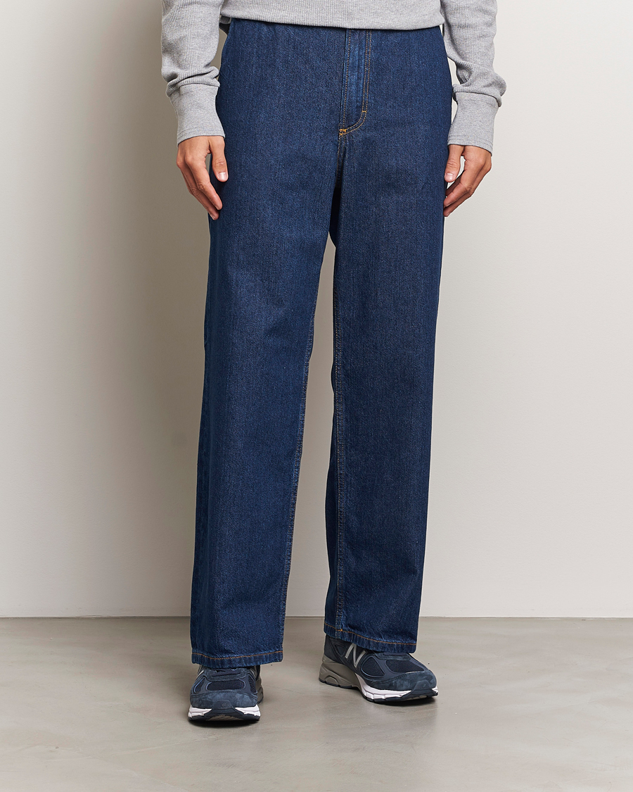 Homme | Relaxed fit | Jeanerica | GM008 Genua Denim Chino Blue 2 Weeks