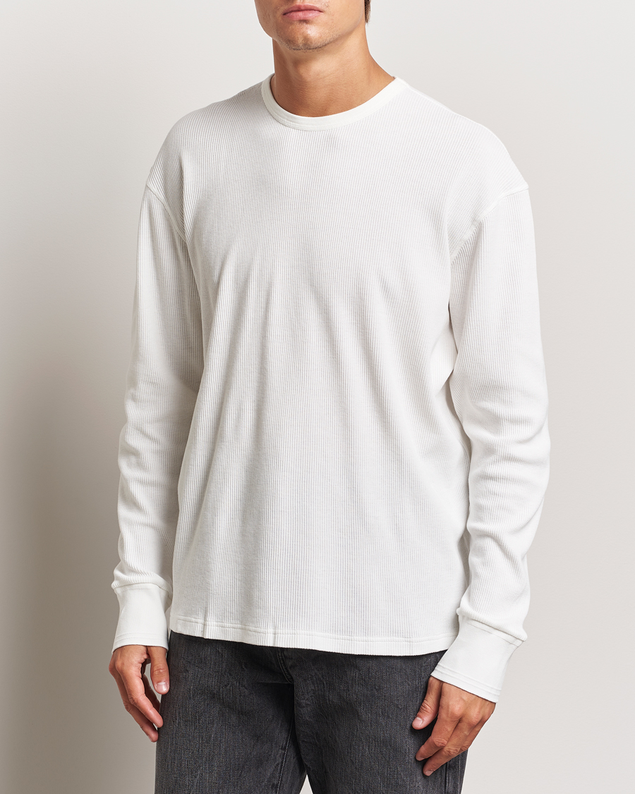 Homme |  | Jeanerica | Jean Waflle Texture Sweater Natural White