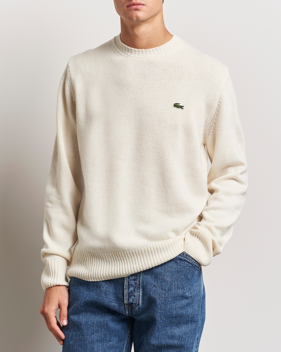 Homme |  | Lacoste | Carded Wool Crew Neck Lapland