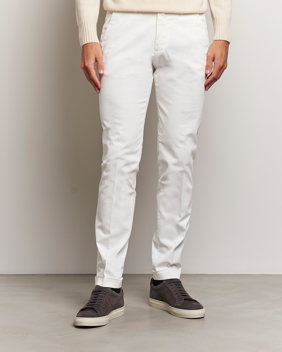 Homme |  | Briglia 1949 | Slim Fit Cotton Stretch Chino Off White