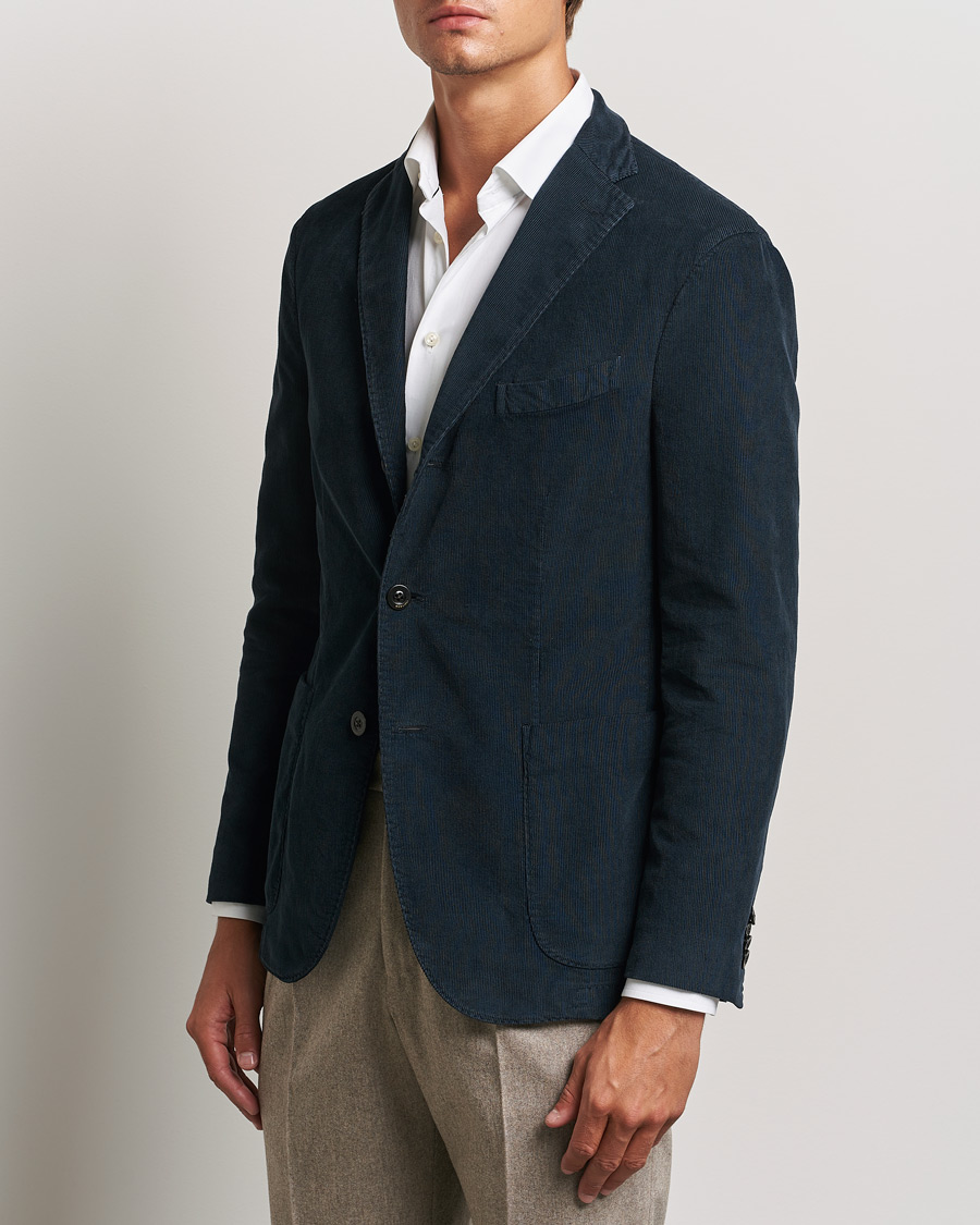 Homme |  | Boglioli | K Jacket Corduroy Blazer Navy