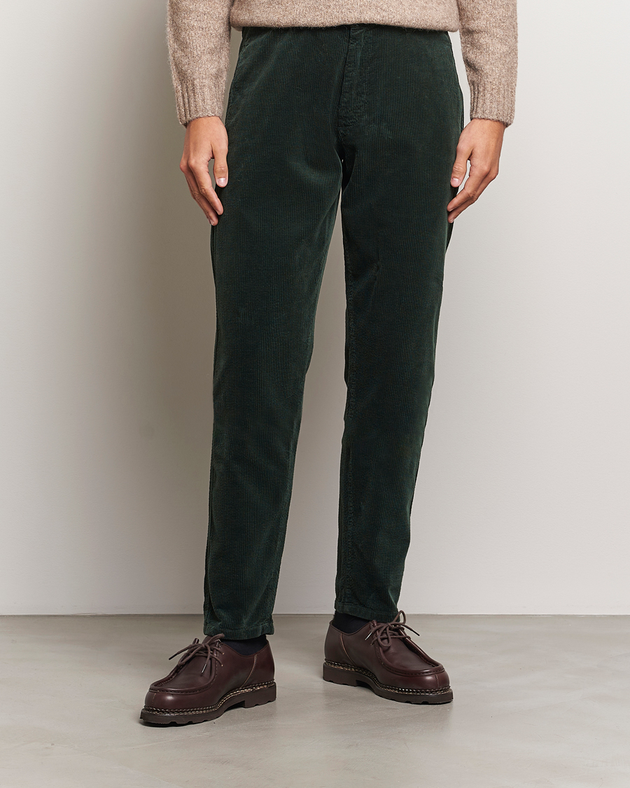 Homme |  | Aspesi | Corduroy Pants Dark Green