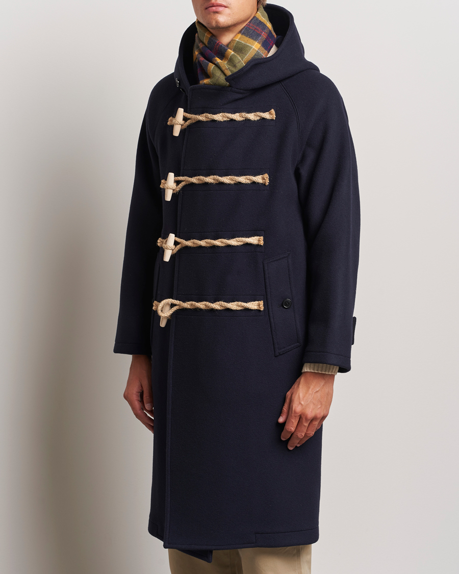 Homme |  | Gloverall | Huxley Duffle Coat Navy