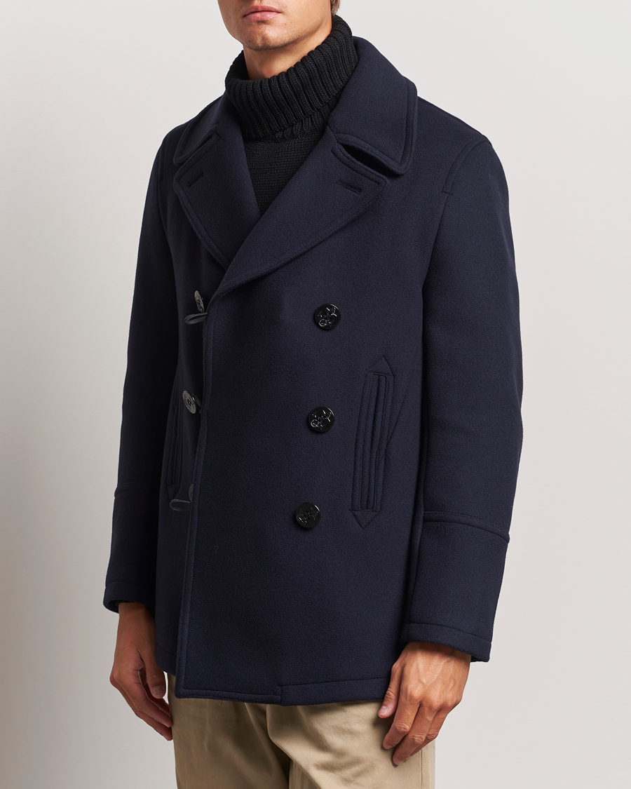 Homme |  | Gloverall | Tennyson Peacoat Navy