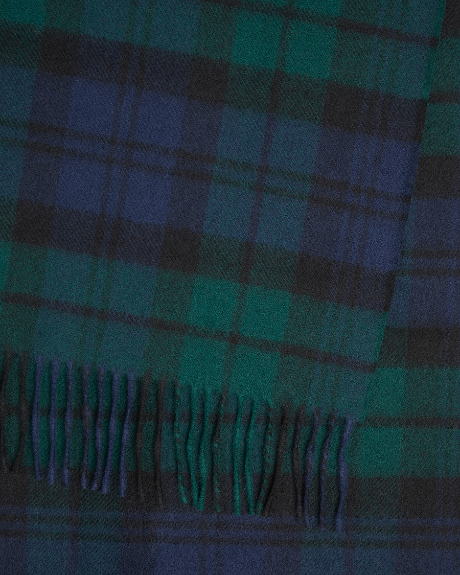 Homme |  | Gloverall | Lambswool Scarf Blackwatch