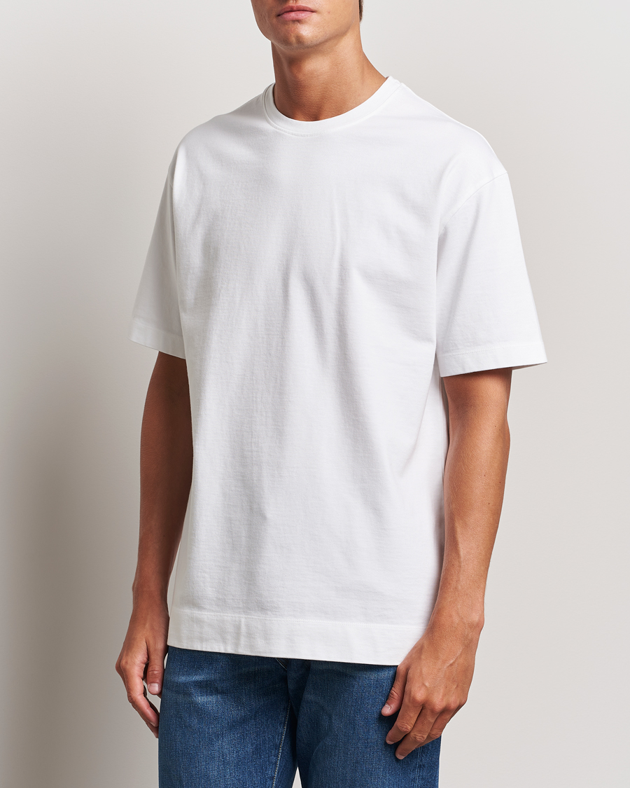 Homme |  | Massimo Alba | Nevis Cotton T-Shirt White