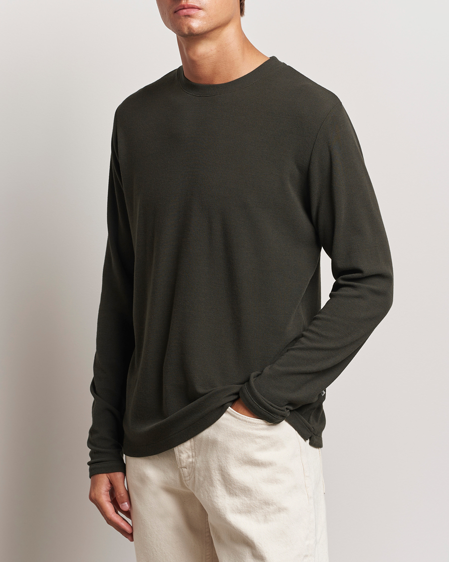 Homme |  | NN07 | Clive Knitted Sweater Dark Army