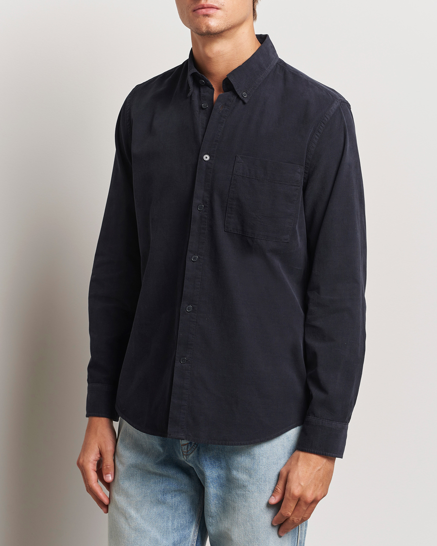 Homme |  | NN07 | Arne Baby Cord Shirt Black