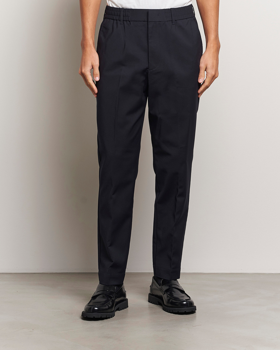 Homme |  | NN07 | Billie Drawstring Trousers Navy Blue