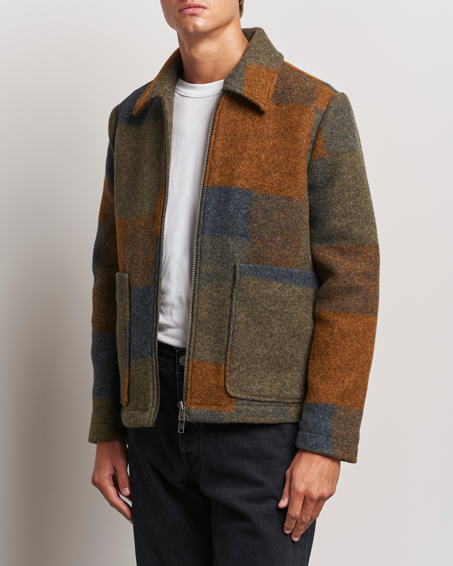 Homme |  | NN07 | Gael Wool Checked Jacket Multi