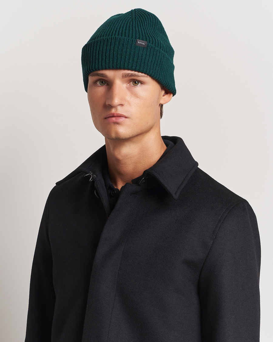 Homme |  | Paul Smith | Cashmere Beanie Green