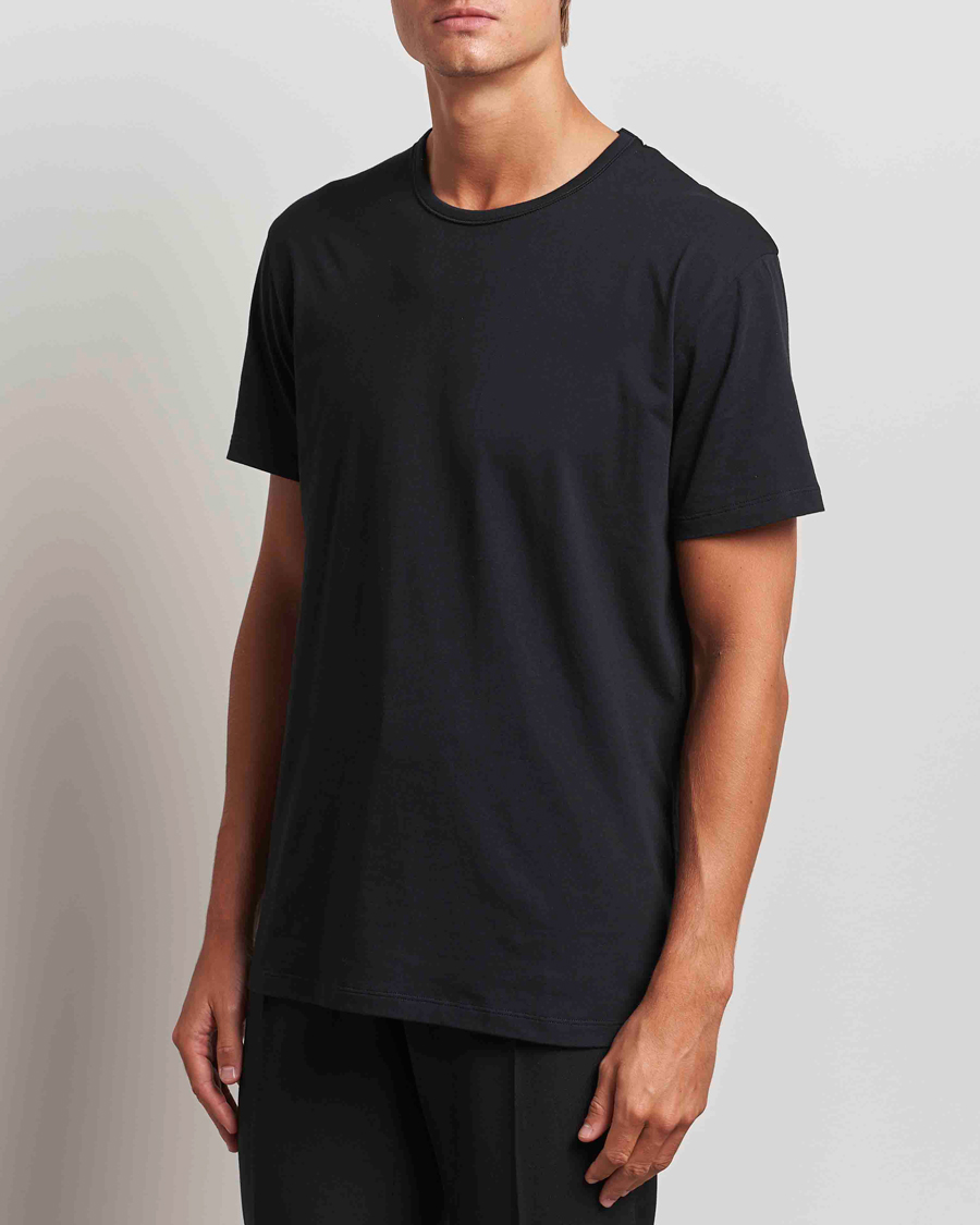 Homme |  | Paul Smith | Artist Rib Crew Neck T-Shirt Black