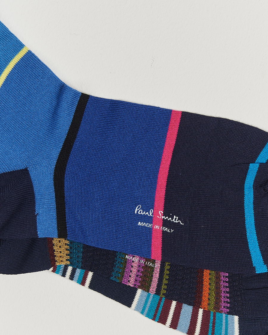 Homme |  | Paul Smith | 3-Pack Striped Socks Multi